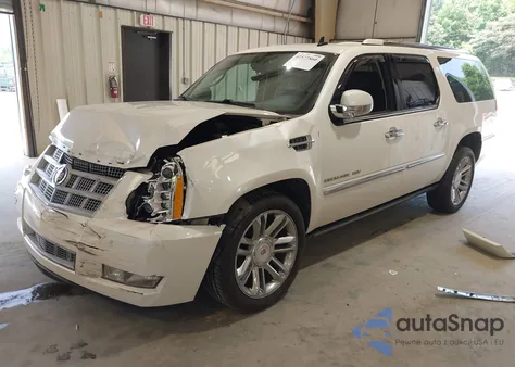 2013 Cadillac Escalade Esv Platinum Edition из США, поврежденный, VIN 1GYS4KEF2DR210472